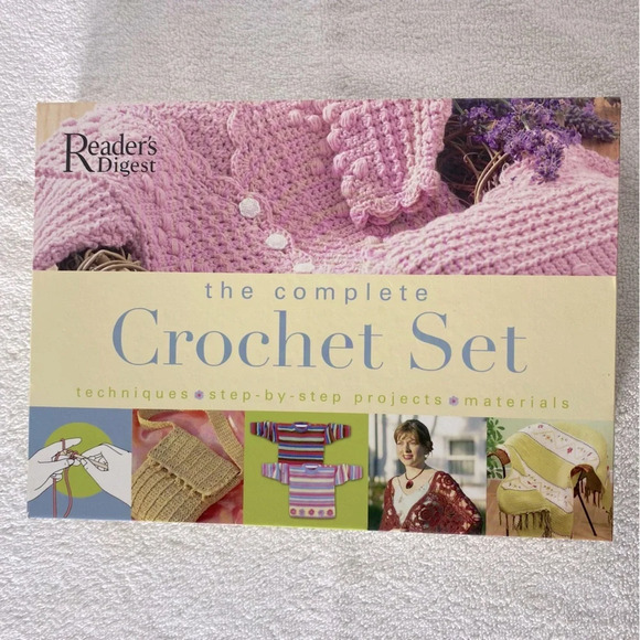 Vintage Readers Digest Complete Crochet  Kit - Picture 1 of 10